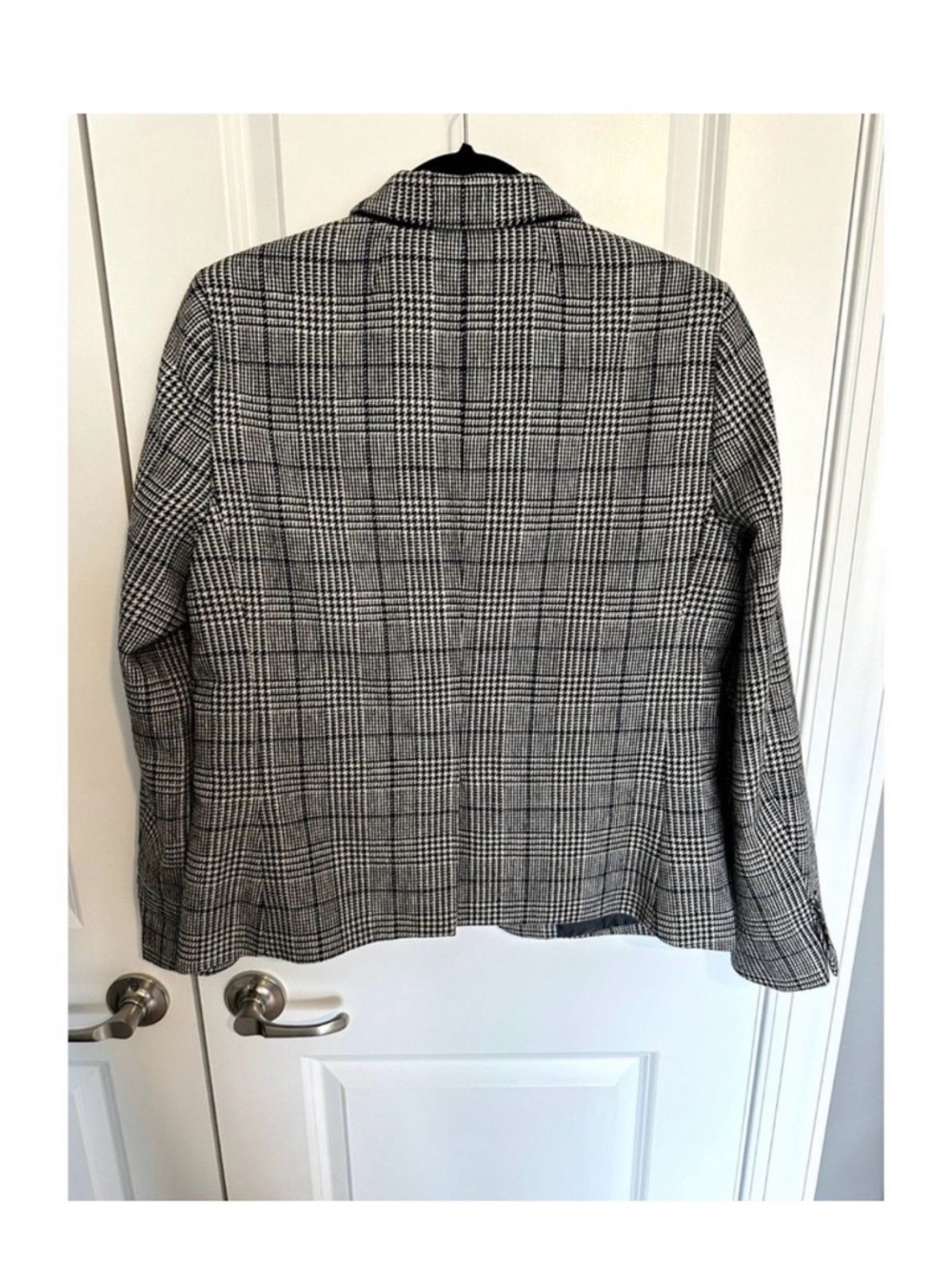 UNTUCKit Gray Plaid Women's Blazer Jacket - Picture 4 of 4